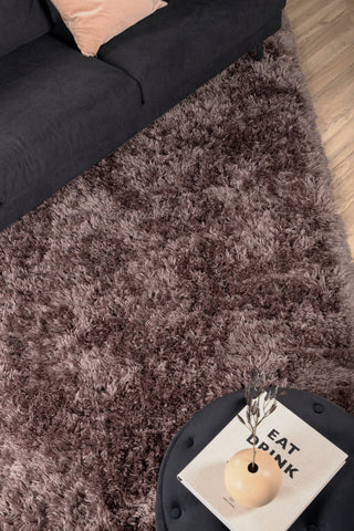 Grace Polyester Matta - 200*300- Choklad