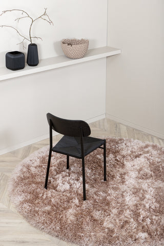 Grace Round Polyester Matta - 200*200- Beige