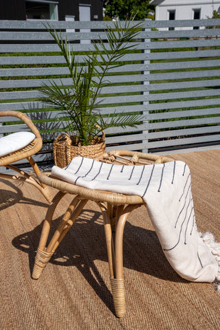 Ella Lounge Chair - rotting / Offwhite Kudde. inkl. Osmansk