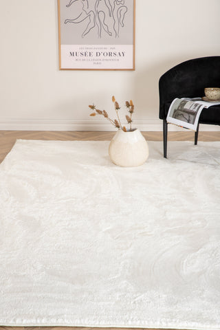 Blanca Polyester Matta - 200*300- Vit