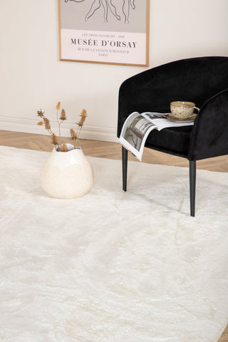 Blanca Polyester Matta - 160*230- Vit