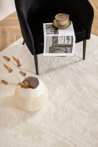 Blanca Polyester Matta - 160*230- Vit