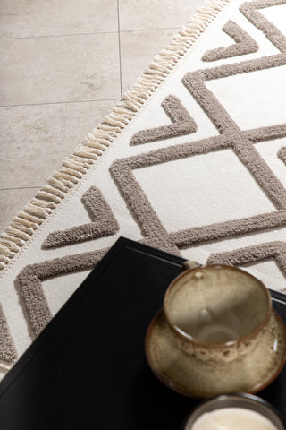 Towa Polyester Matta - 160*230- Nougat