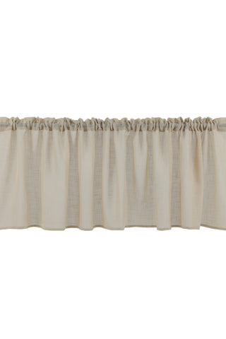 Venture Home Kaya Gardin Polyester/fake linne - Beige - 55*250 - Pelmet