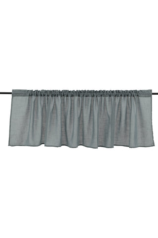 Venture Home Kaya Gardin Polyester/fake linne - Grå - 55*250 - Pelmet