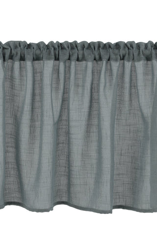 Venture Home Kaya Gardin Polyester/fake linne - Grå - 55*250 - Pelmet