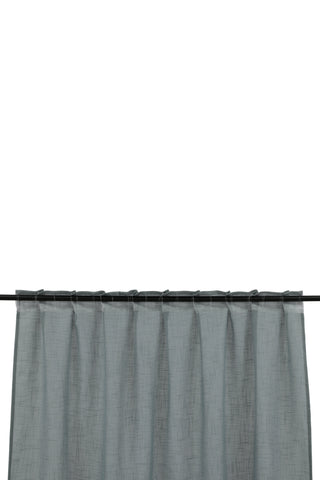 Venture Home Kaya Gardin Polyester/falsk linne - Grå - 140*240 - Multiband