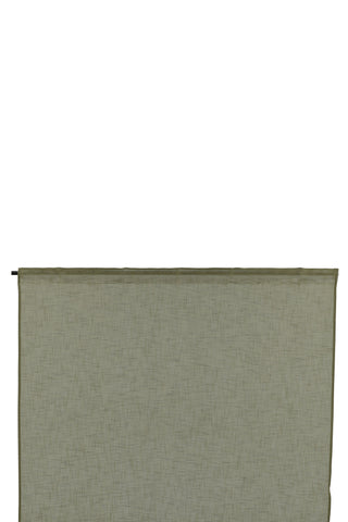 Venture Home Kaya Gardin Polyester/falsk linne - Grön - 140*290 - Multiband