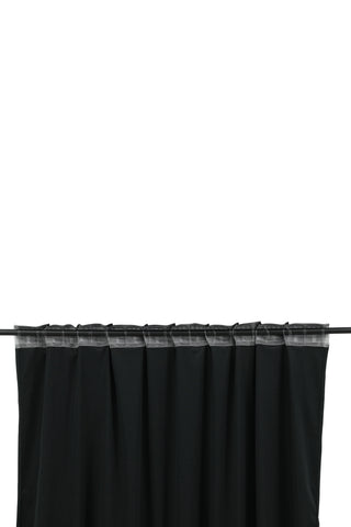 Venture Home Mary Gardin Polyester/sammet - Svart / - 250*135