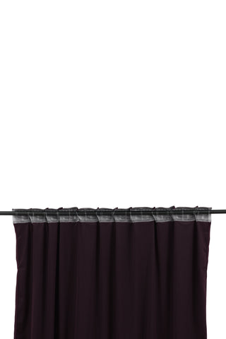 Venture Home Mary Gardin Polyester/sammet - Plommon / - 250*135