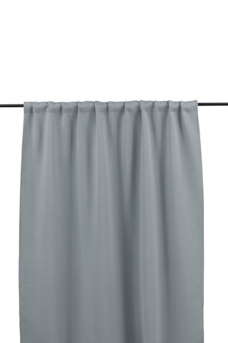 Venture Home Evelyn Curtain Polyester mörkläggning - Ljusgrå - 135*240 - Multitejp