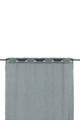 Venture Home Kaya Gardin Polyester/fake linne - Grå - 140*290 - Öljet