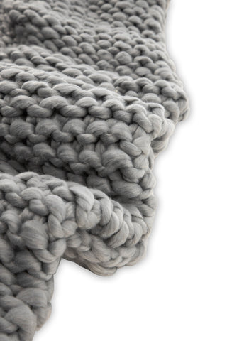 Venture Home Kate Throw Polyester - Ljusgrå / - 130*170