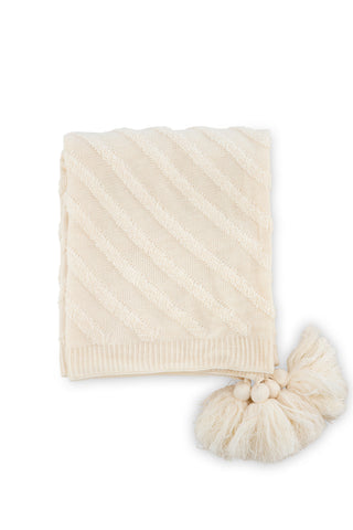 Venture Home Katlyn Throw Acrylic - Vit / - 130*170