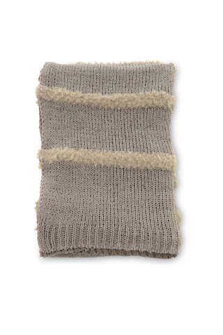 Venture Home Katleen Throw Polyester/chenille/fuktpäls - Grå / - 130*170