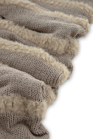 Venture Home Katleen Throw Polyester/chenille/fuktpäls - Grå / - 130*170