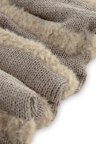 Venture Home Katleen Throw Polyester/chenille/fuktpäls - Grå / - 130*170