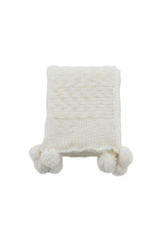 Venture Home Anny Throw Akryl - Vit / - 170*130