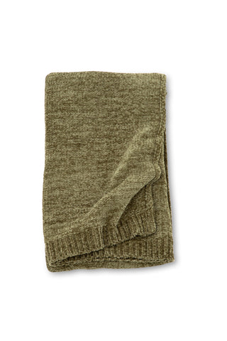 Venture Home Ally Throw Polyester/blank chenille - Grön / - 170*130