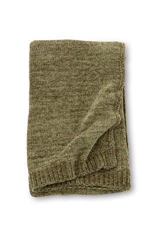 Venture Home Ally Throw Polyester/blank chenille - Grön / - 170*130