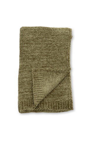 Venture Home Ally Throw Polyester/blank chenille - Grön / - 170*130