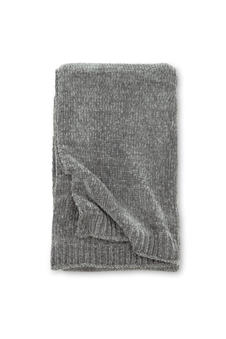 Venture Home Ally Throw Polyester/blank chenille - Mörkgrå / - 170*130