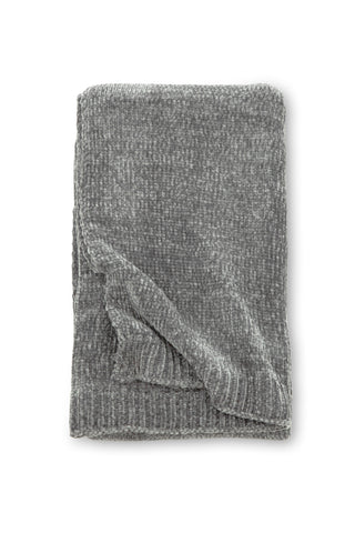 Venture Home Ally Throw Polyester/blank chenille - Mörkgrå / - 170*130