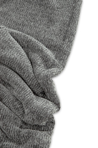 Venture Home Ally Throw Polyester/blank chenille - Mörkgrå / - 170*130