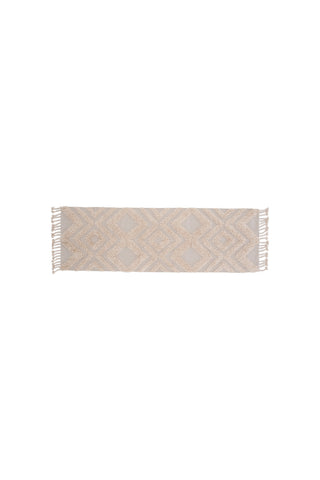 Hilma Cotton - 80*250- -Rektangulär-Offwhite