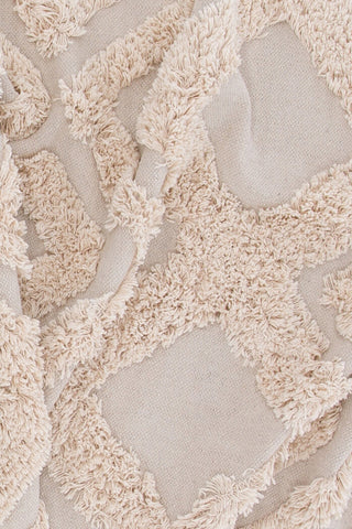 Hilma Cotton - 80*250- -Rektangulär-Offwhite
