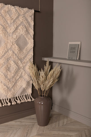 Hilma Cotton - 80*250- -Rektangulär-Offwhite