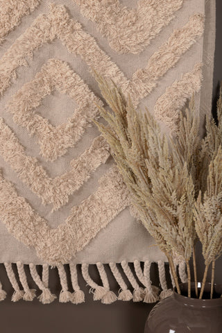 Hilma Cotton - 80*250- -Rektangulär-Offwhite