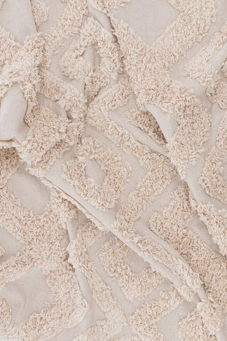 Hilma Bomull - 160*230- -Rektangulär-Offwhite
