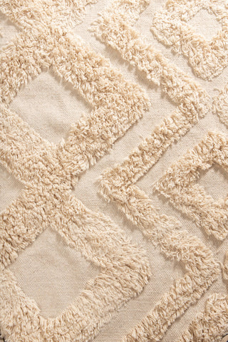 Hilma Bomull - 160*230- -Rektangulär-Offwhite