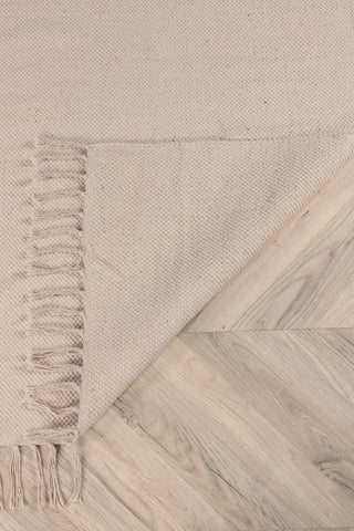 Panipat Bomullsblandning Matta - 170*240 - Beige