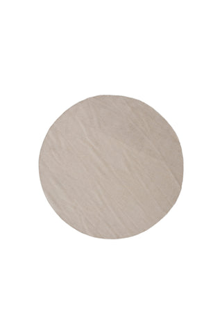 Jaipur Ullmatta - ø200- Beige