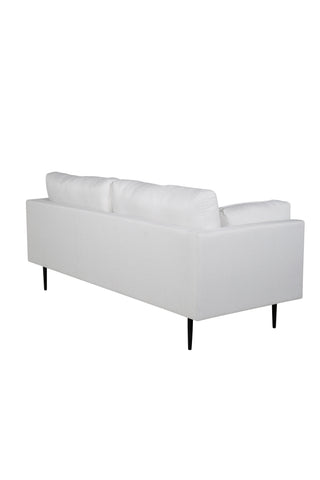 Bom Soffa - Svart / Ljus Beige Tyg
