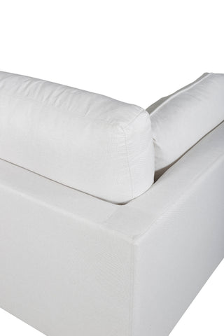 Bom Soffa - Svart / Ljus Beige Tyg