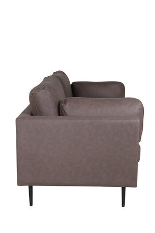Bomsoffa - Svart / Brun Mikrofiber