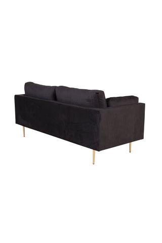 Boom - 3-sits soffa Sammet - Svart