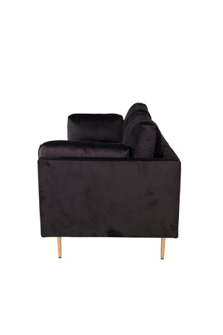 Boom - 3-sits soffa Sammet - Svart