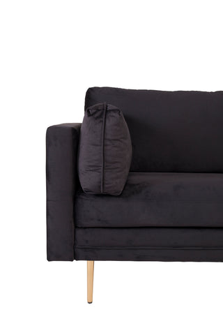 Boom - 3-sits soffa Sammet - Svart