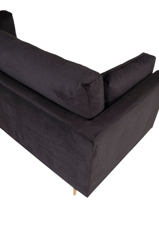 Boom - 3-sits soffa Sammet - Svart