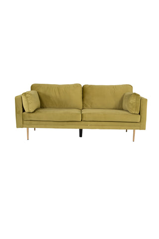 Boom - 3-sits soffa Velvet - Spring Green