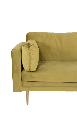 Boom - 3-sits soffa Velvet - Spring Green