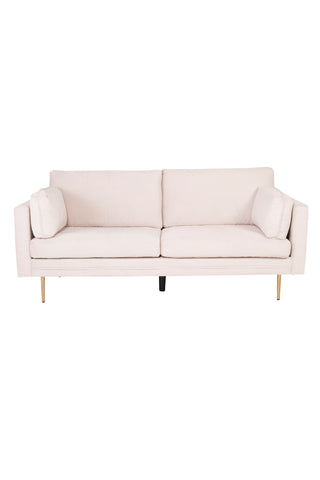 Venture Home Boom 3-sits soffa Guld/ljusbeige