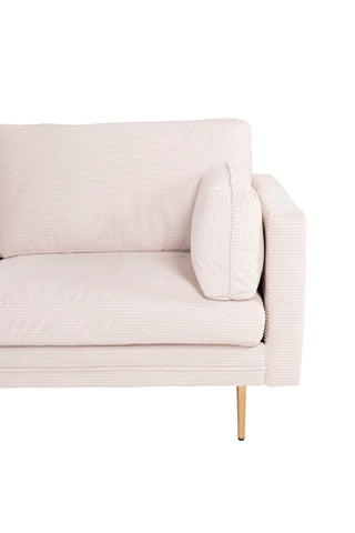 Venture Home Boom 3-sits soffa Guld/ljusbeige