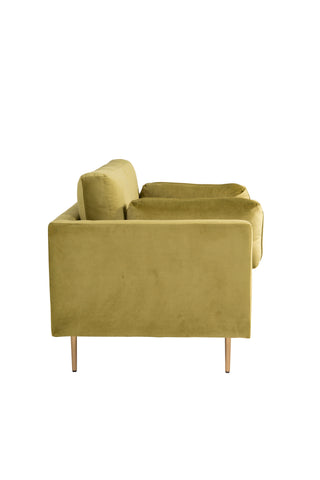 Bom - Single Chair Velvet - Spring Green