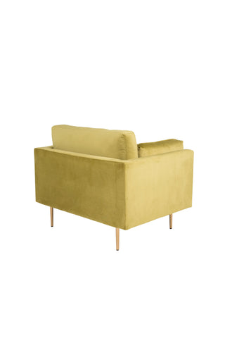 Bom - Single Chair Velvet - Spring Green