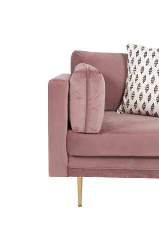Venture Home Bom - Single Chair Velvet - Dammrosa